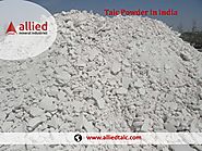Talc Powder Exporter in India Allied Mineral Industries Supplier of Minerals