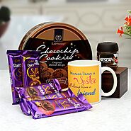 Sister Hamper - Cookies with Mug & Diary Milk Chocolates