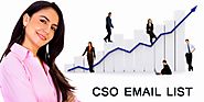 CSO Email List for your email marketing drive