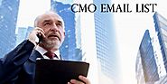 CMO Email List for your marketing drive