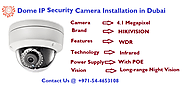 IP Security Cameras Installation in Dubai