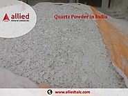Supplier of Quartz Powder in India Allied Mineral Industries Manufacturer