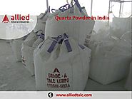 Quartz Powder manufacturer in India Allied Mineral Industries Supplier of Mineral