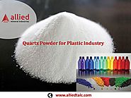 Quartz Powder for Plastic Industry Allied Mineral Industries Supplier