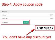 Hover Coupon code for web hosting Aug 2018