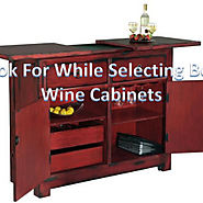 Look For While Selecting Best Wine Cabinets