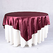 Get Discount on High Quality Tablecloth Overlays