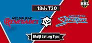 Melbourne Renegades vs Adelaide Strikers, 18th Match - Big Bash Tips