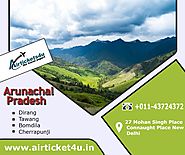 Explore best offers on Arunachal Pradesh holiday packages at airticket4u.in