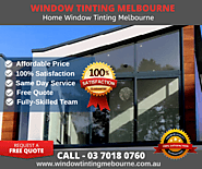 Home Window Tinting Melbourne