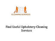 Find Useful Upholstery Cleaning Services Singapore