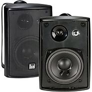 Dual Electronics LU43PB 3-Way High-Performance Monitor Speakers For Indoor And Outdoor