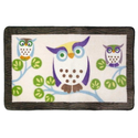 Allure Home Creations Awesome Owls Acrylic Printed Rug