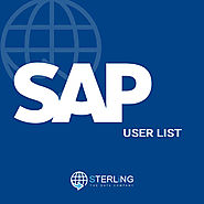 Sap Users Mailing List | Sap Users Email List | Sap Users List