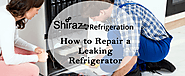 How to Repair a Leaking Refrigerator