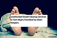 Unattended Death Cleaning Services