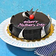 Send Mothers Day Chocolate cake Half kg Online Same Day Delivery - OyeGifts.com