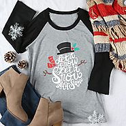 Let It Snow Tshirt - Grace Callie Designs