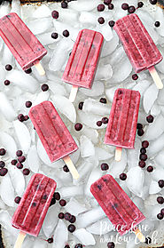 Paleo Mixed Berry Coconut Creamsicles - Low Carb Popsicles