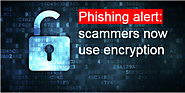 Phishing alert: scammers now use encryption