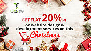 Get FLAT 20% off on Website Design & Development Services on This Christmas