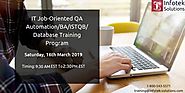 IT Job-Oriented QA Automation/BA/ISTQB Training Program - software / qa / dba / etc - job employment
