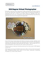 360 Degree Virtual Photographer in Dubai