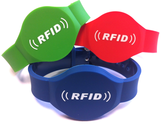 RFID Wristbands, Silicone Wristbands, Disposable PVC wristbands