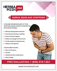 Hernia Symptoms and Mesh Failure Signs to be Aware of