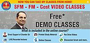 CA Final SFM Classes | Online Classes of CA Inter | IPCC-Cost and Management Accounting | Video Classes | CMA Chander...