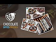 Amazing Chocolate Dipped Pretzels Recipe - Chocolak