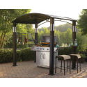 Grill Gazebo With Lights- Simply Outdoors-Outdoor Living-Gazebos, Canopies & Pergolas-Gazebos