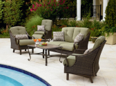 Peyton 4 Pc. Seating Set- La-Z-Boy-Outdoor Living-Patio Furniture-Casual Seating Sets