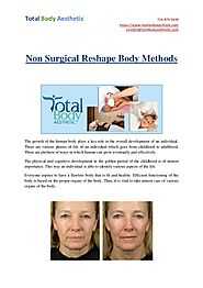 Non Surgical Reshape Body Methods