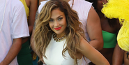 Jennifer Lopez Sizzles On FIFA Video Set