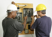 Professional services from a qualified electrician save customer's time and money