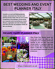 Best Wedding And Event Planner Italy