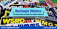 Custom Stickers Printing — Rectangular Stickers Are Not Easily Avoidable For...