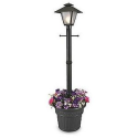 Cape Cod Black Electric Coach Lantern Planter- Patio Living... - Polyvore