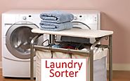 Best Heavy Duty Laundry Sorter Carts - 3 and 4 Bag on Wheels | elink
