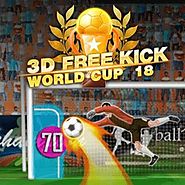 FREE ONLINE GAMES: 3D Free Kick World Cup 18