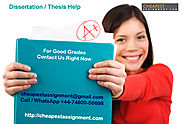 Cheap dissertation and thesis writing help services in UK and AustraliaBest Assignment Writers