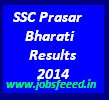 SSC Prasar Bharati Results 2014 Engg Assistant Technician Exam