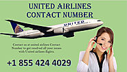 Contact us at United Airlines Contact Number +1 855 424 4029