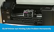 Fix HP Printer not Printing Color Problem Permanently
