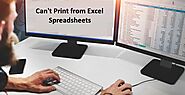 Can't Print from Excel Spreadsheets | How to Print Excel?