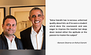 Nervous Gandhi: Barack Obama Mentions Rahul Gandhi In His Memoir - Viral Bake