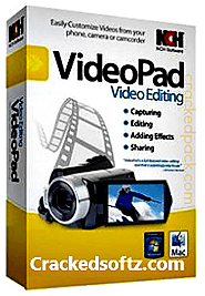 NCH VideoPad Video Editor 6.22 Professional Crack With Keygen - crackedsoftz