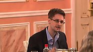 Edward Snowden speaks about dangers to democracy at Sam Adams award presentation in Moscow