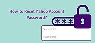 Yahoo Account Password-How to Reset it?